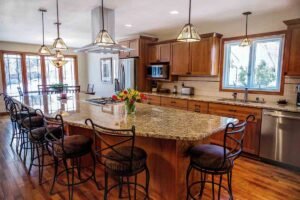 Ranch style kitchen remodel cost in Lafayette, CA.